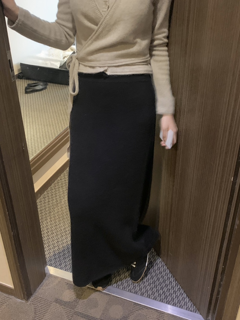 LEGACY東大門㊣代購女士新品25秋冬時尚人氣推薦休閑長裙浣熊LEGACY長裙
