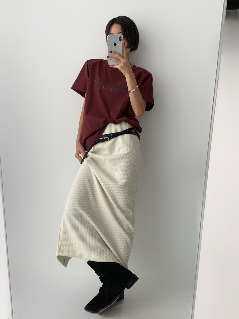 CELEBRITY-A東大門㊣實拍女士新品時尚25秋冬休閑人氣長裙CELEBRITY-A長裙