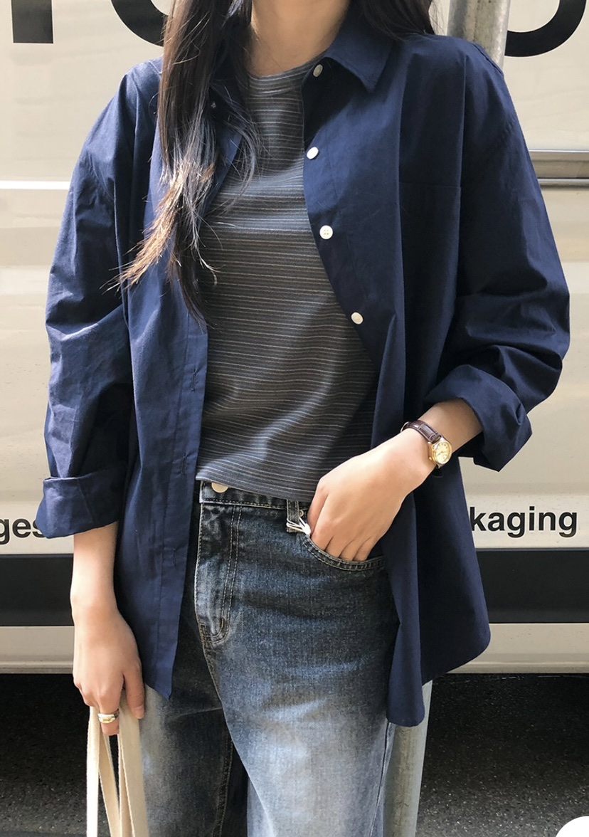 PAIRING韓國直郵㊣女士新品人氣推薦襯衫蕾絲衫不含腰包水洗PAIRING襯衫/蕾絲衫