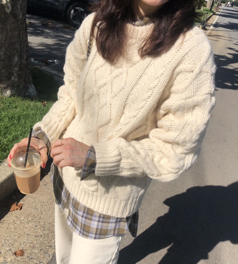 GLAD SOME東大門㊣直郵女士新品25秋冬職業真品時尚休閑毛衣GLAD SOME毛衣