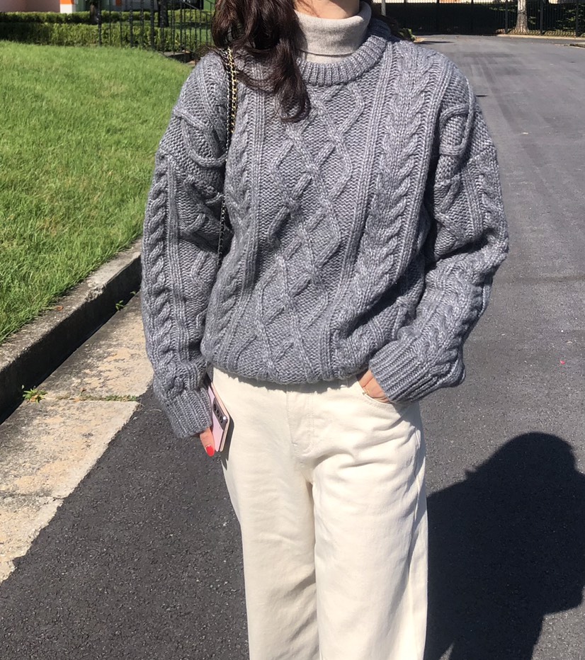 GLAD SOME東大門㊣直郵女士新品25秋冬職業真品時尚休閑毛衣GLAD SOME毛衣