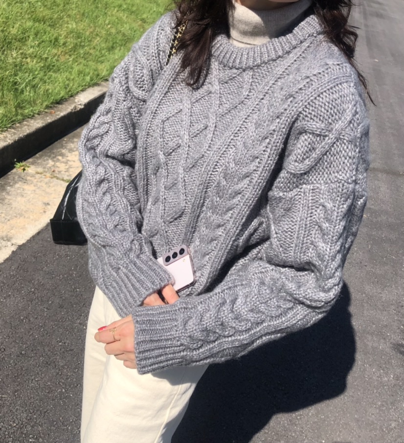 GLAD SOME東大門㊣直郵女士新品25秋冬職業真品時尚休閑毛衣GLAD SOME毛衣