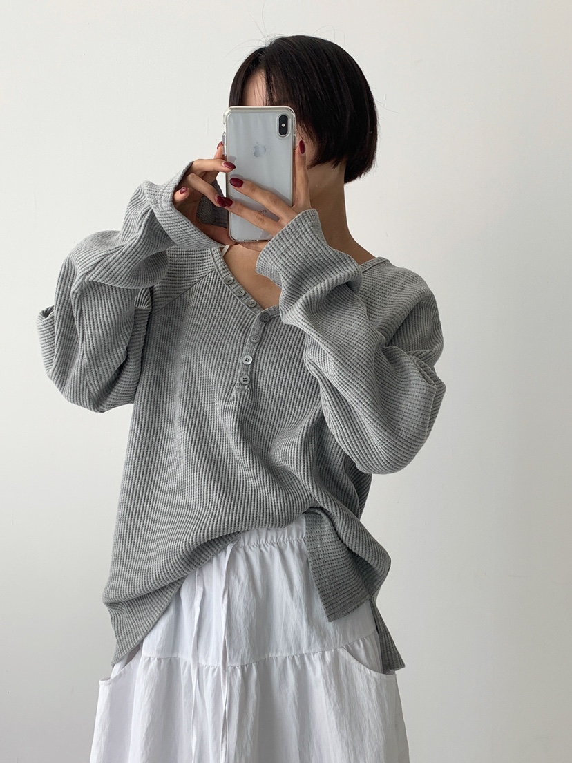 CELEBRITY-A東大門㊣代購女士新品真品休閑時尚25秋冬長袖T恤CELEBRITY-A長袖T恤