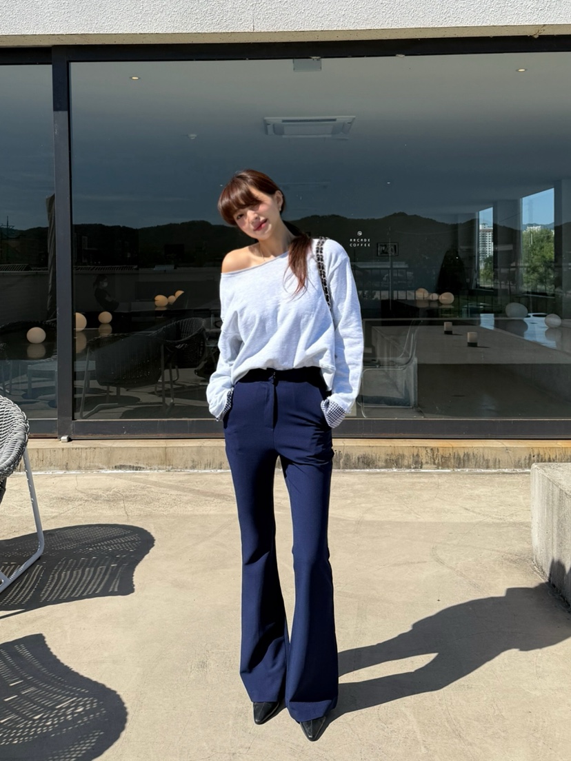 SOLAR東大門㊣實拍女裝新品人氣休閑職業25秋冬推薦熱賣休閑褲SOLAR休閑褲