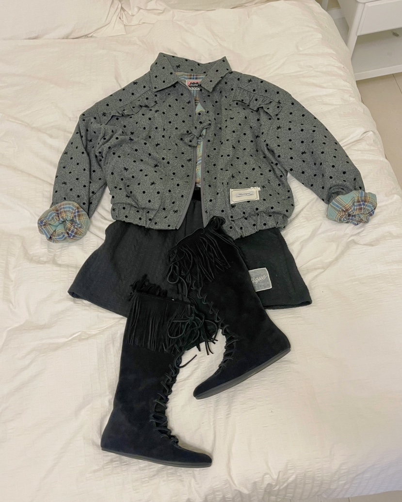 BOUTIQUE-L韓國直郵㊣女裝新款熱賣時尚休閑職業真品25秋冬夾克BOUTIQUE-L夾克