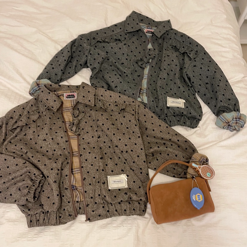 BOUTIQUE-L韓國直郵㊣女裝新款熱賣時尚休閑職業真品25秋冬夾克BOUTIQUE-L夾克