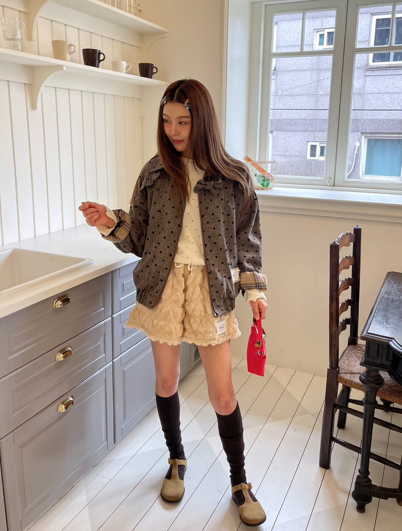 BOUTIQUE-L韓國直郵㊣女裝新款熱賣時尚休閑職業真品25秋冬夾克BOUTIQUE-L夾克