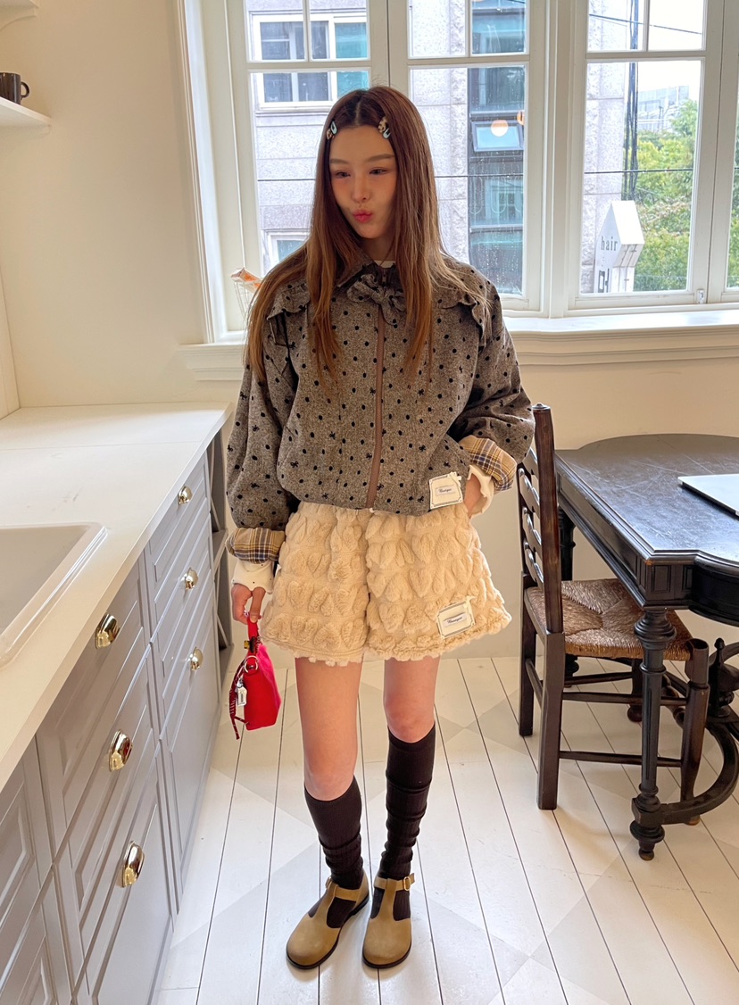 BOUTIQUE-L韓國直郵㊣女裝新款熱賣時尚休閑職業真品25秋冬夾克BOUTIQUE-L夾克