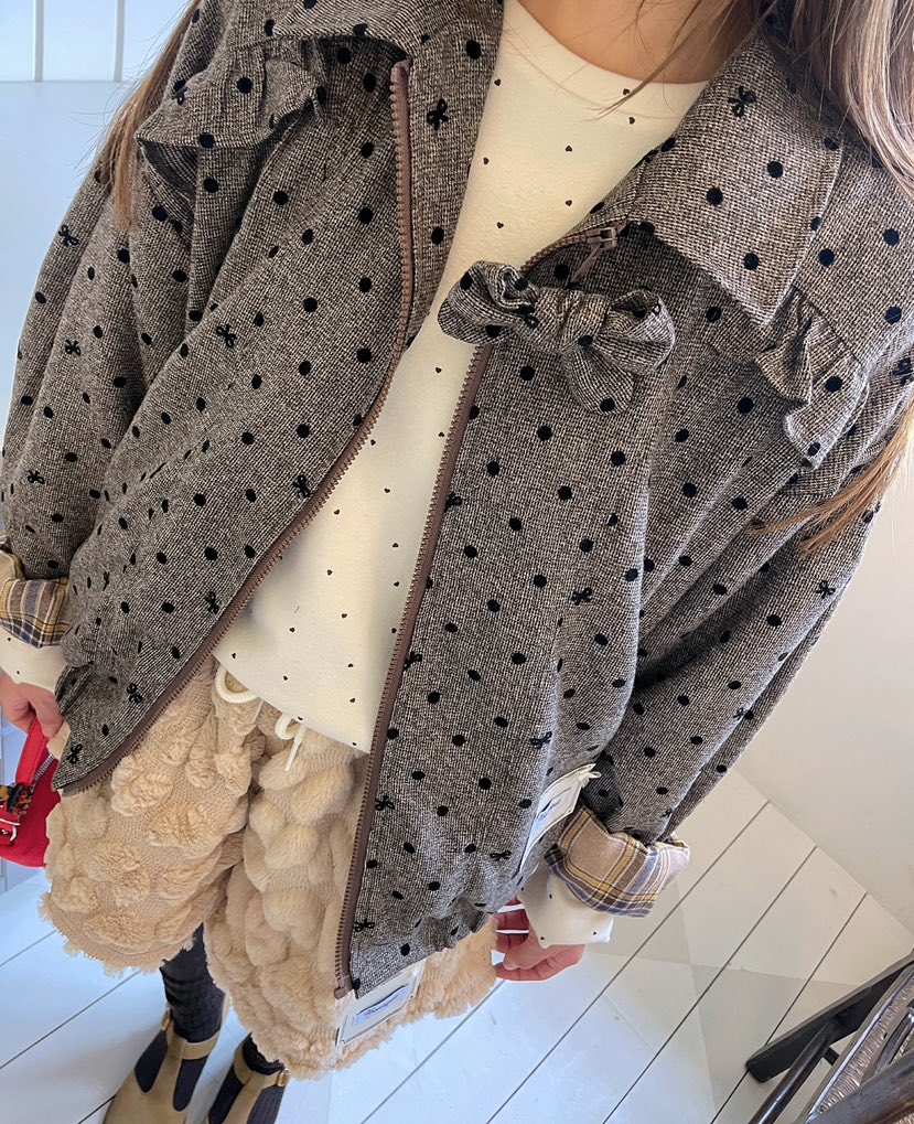BOUTIQUE-L韓國直郵㊣女裝新款熱賣時尚休閑職業真品25秋冬夾克BOUTIQUE-L夾克圖色1