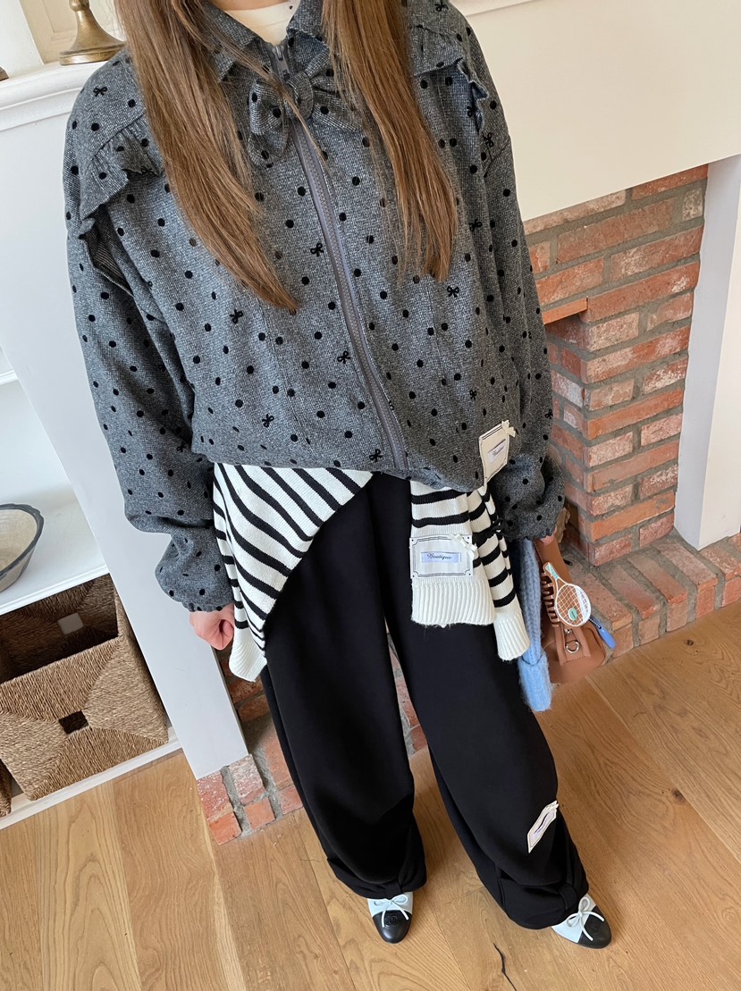 BOUTIQUE-L韓國直郵㊣女裝新款熱賣時尚休閑職業真品25秋冬夾克BOUTIQUE-L夾克圖色2