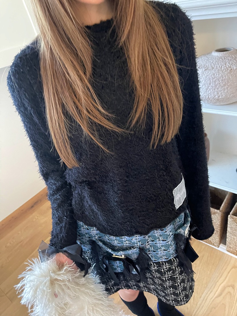 BOUTIQUE-L韓國代購㊣女裝新品熱賣時尚真品職業休閑長袖T恤BOUTIQUE-L長袖T恤圖色3