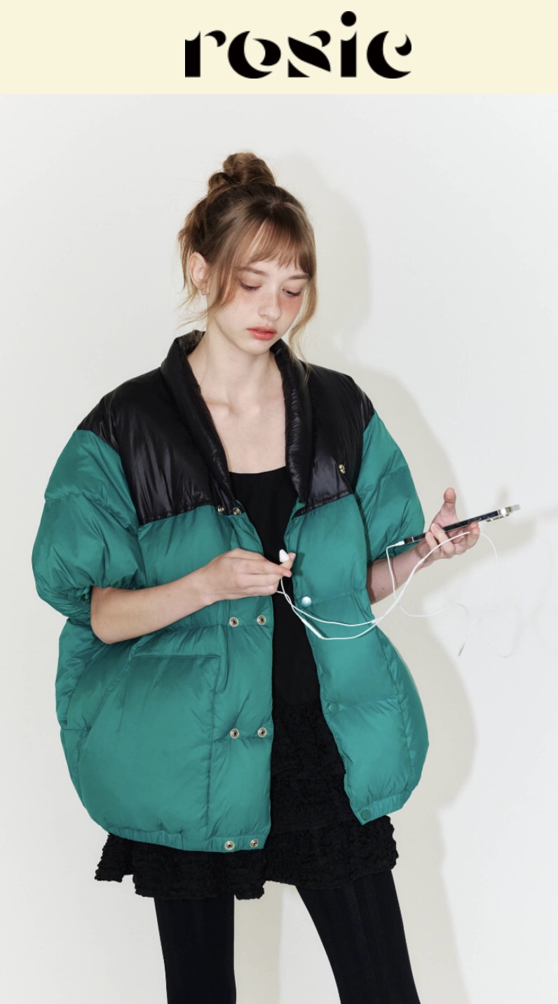 LIKEVAM東大門㊣直郵女士新品推薦時尚25秋冬短款羽絨服不含內搭LIKEVAM短款羽絨服