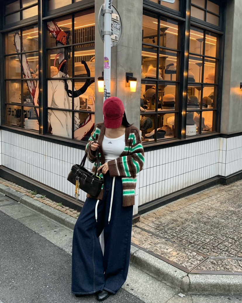 REVE CITE-L東大門㊣實拍女裝新品休閑25秋冬推薦時尚帽子REVE CITE帽子
