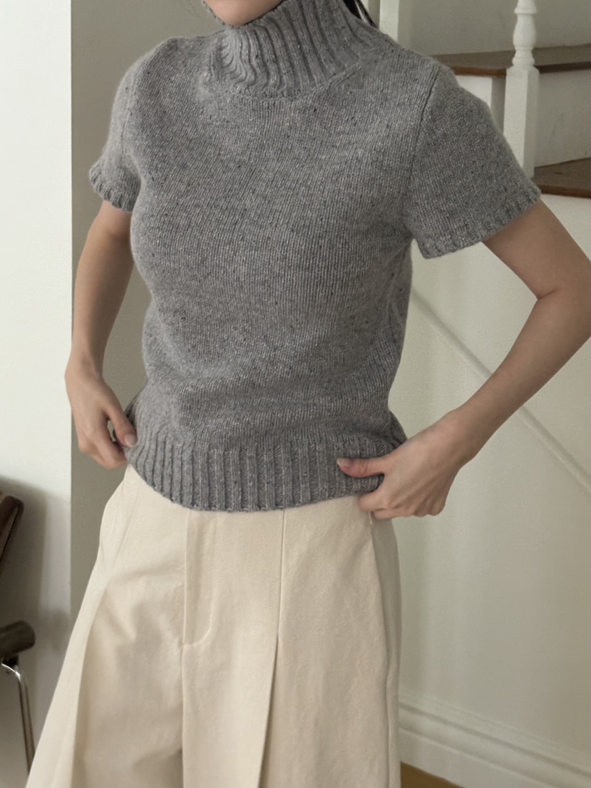 OHAO韓國代購㊣女士新款職業推薦25秋冬人氣休閑真品時尚毛衣OHAO/HA MONG毛衣圖色2