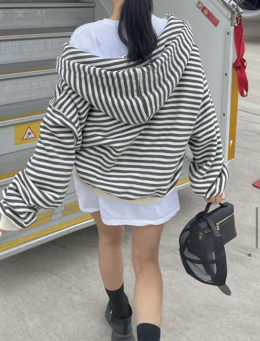 BYRING韓國代購㊣女士新款推薦職業休閑真品夾克連帽拉鏈衫BYRING夾克