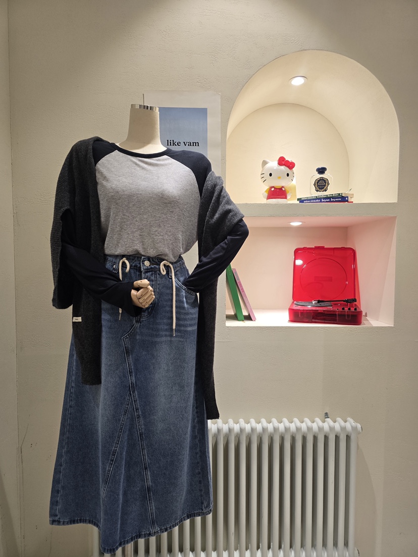 LIKEVAM東大門㊣直郵女士新款職業熱賣真品人氣推薦長袖T恤LIKEVAM長袖T恤