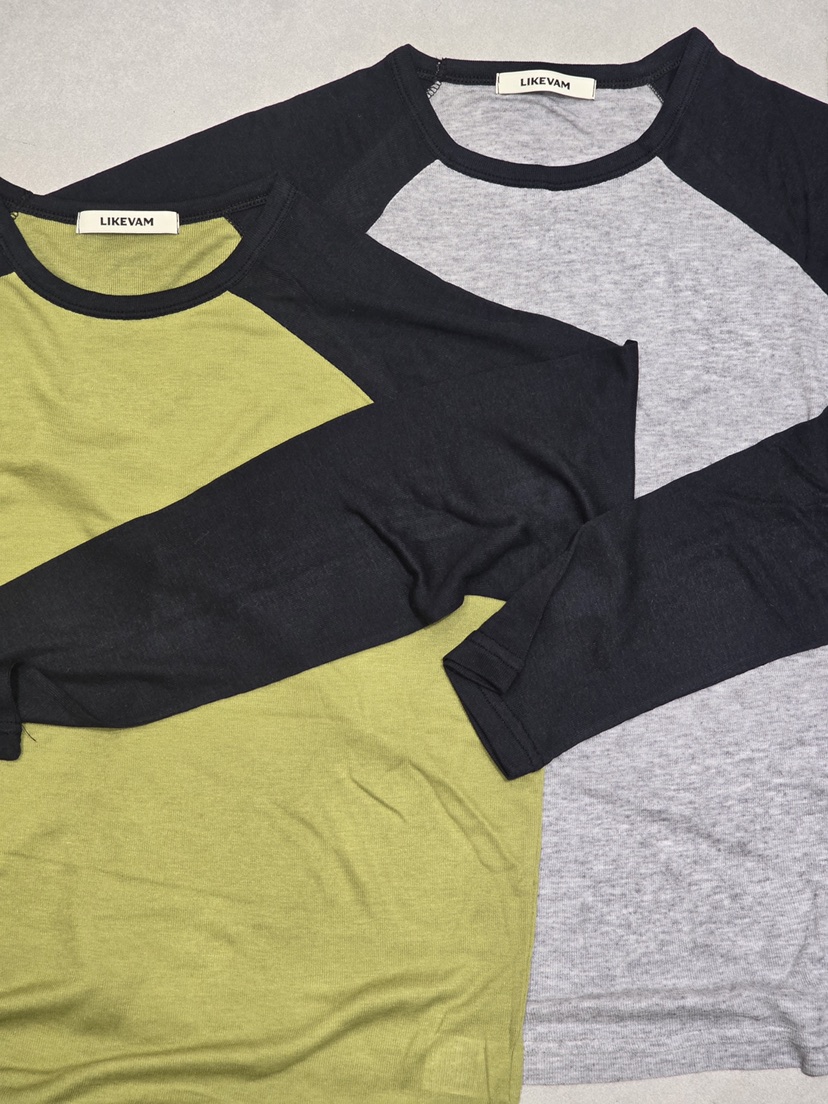 LIKEVAM東大門㊣直郵女士新款職業熱賣真品人氣推薦長袖T恤LIKEVAM長袖T恤