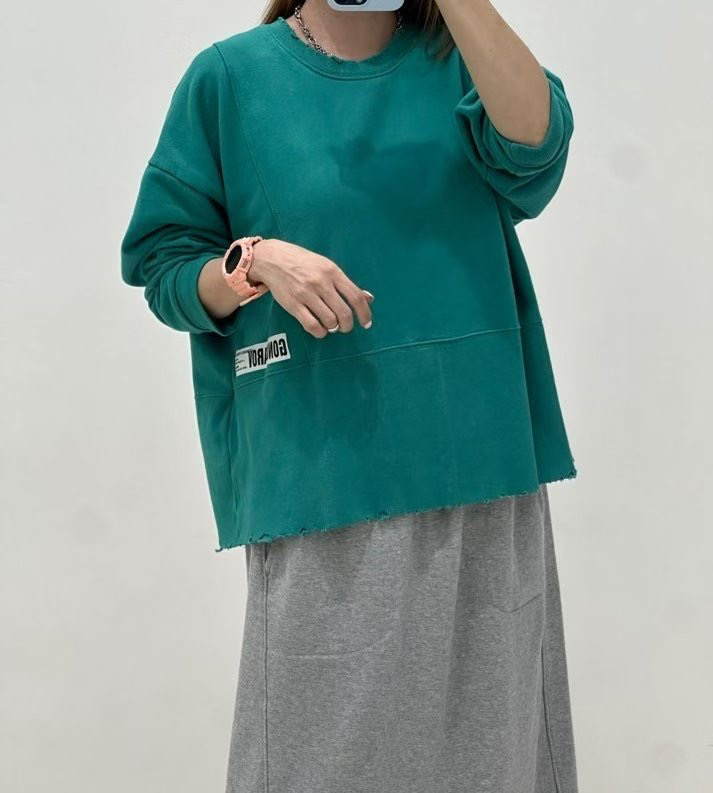 ZACCU東大門㊣直郵女裝新品人氣職業時尚推薦25秋冬長袖T恤ZACCU長袖T恤
