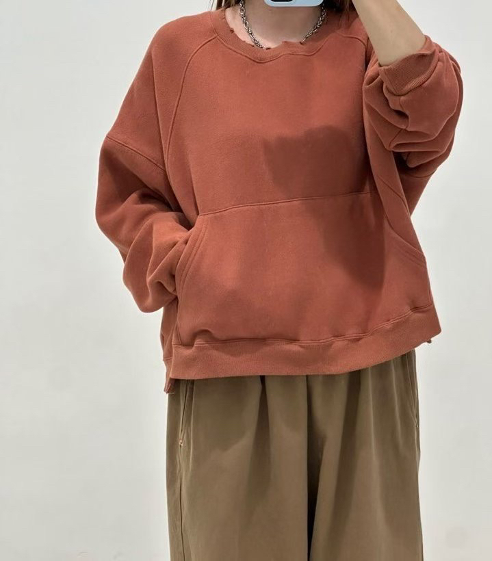 ZACCU東大門㊣直郵女士新品推薦真品25秋冬休閑時尚熱賣衛衣ZACCU衛衣