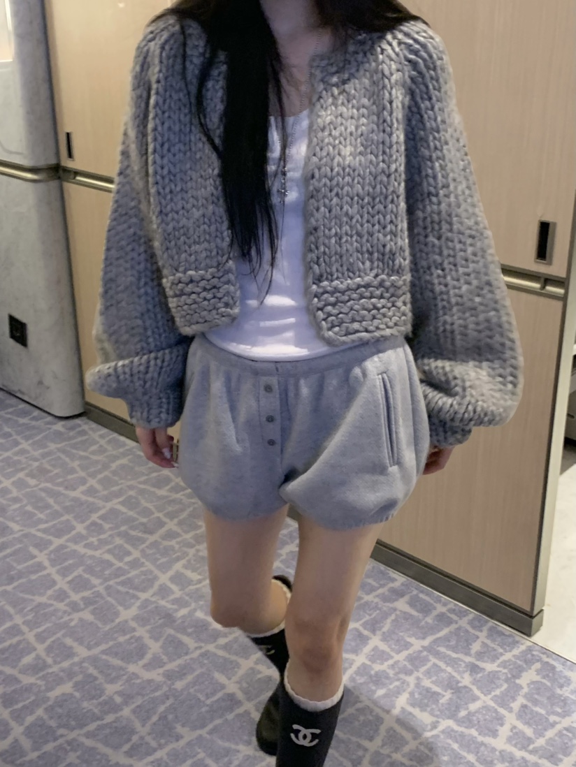 VIRKIN東大門㊣實拍女士新款熱賣25秋冬針織衫手工制作開衫VIRKIN針織衫