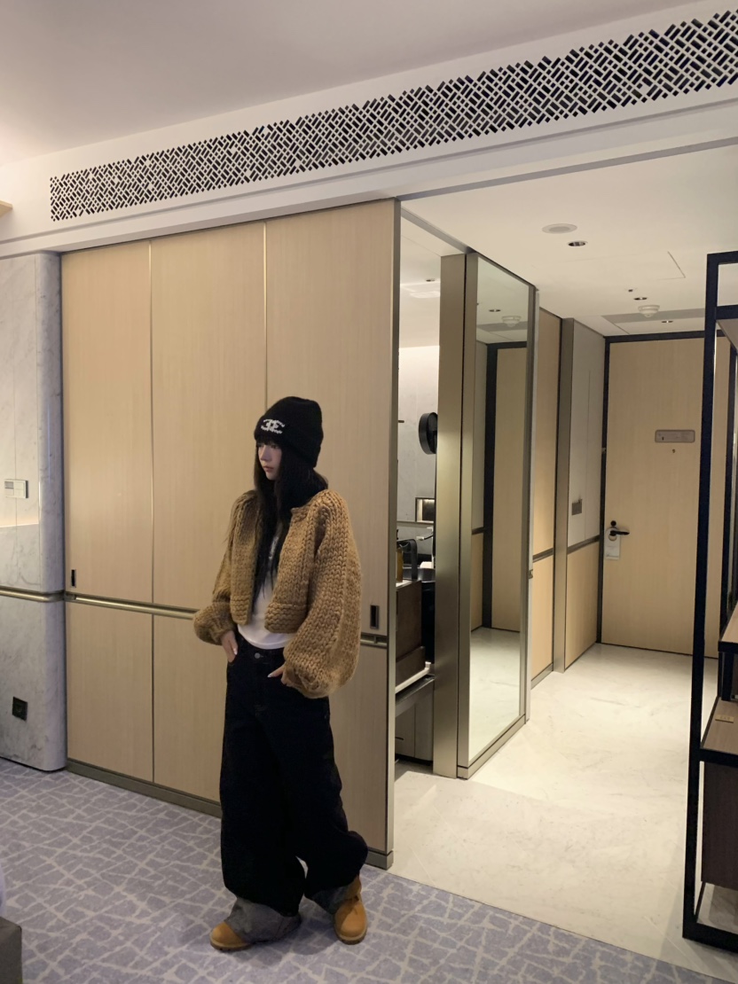 VIRKIN東大門㊣實拍女士新款熱賣25秋冬針織衫手工制作開衫VIRKIN針織衫