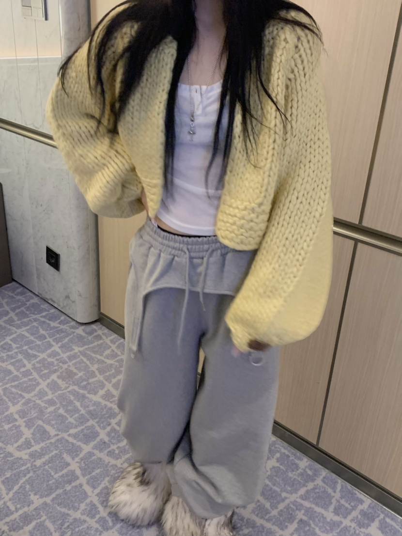 VIRKIN東大門㊣實拍女士新款熱賣25秋冬針織衫手工制作開衫VIRKIN針織衫