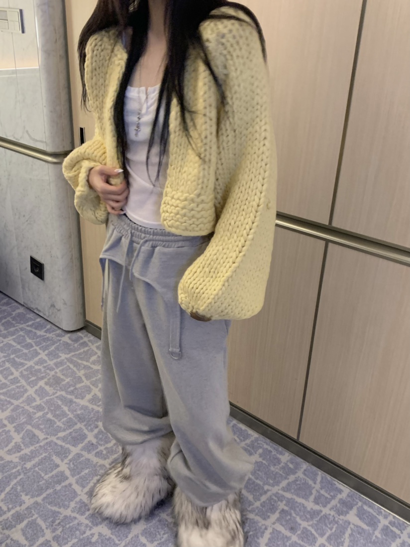 VIRKIN東大門㊣實拍女士新款熱賣25秋冬針織衫手工制作開衫VIRKIN針織衫