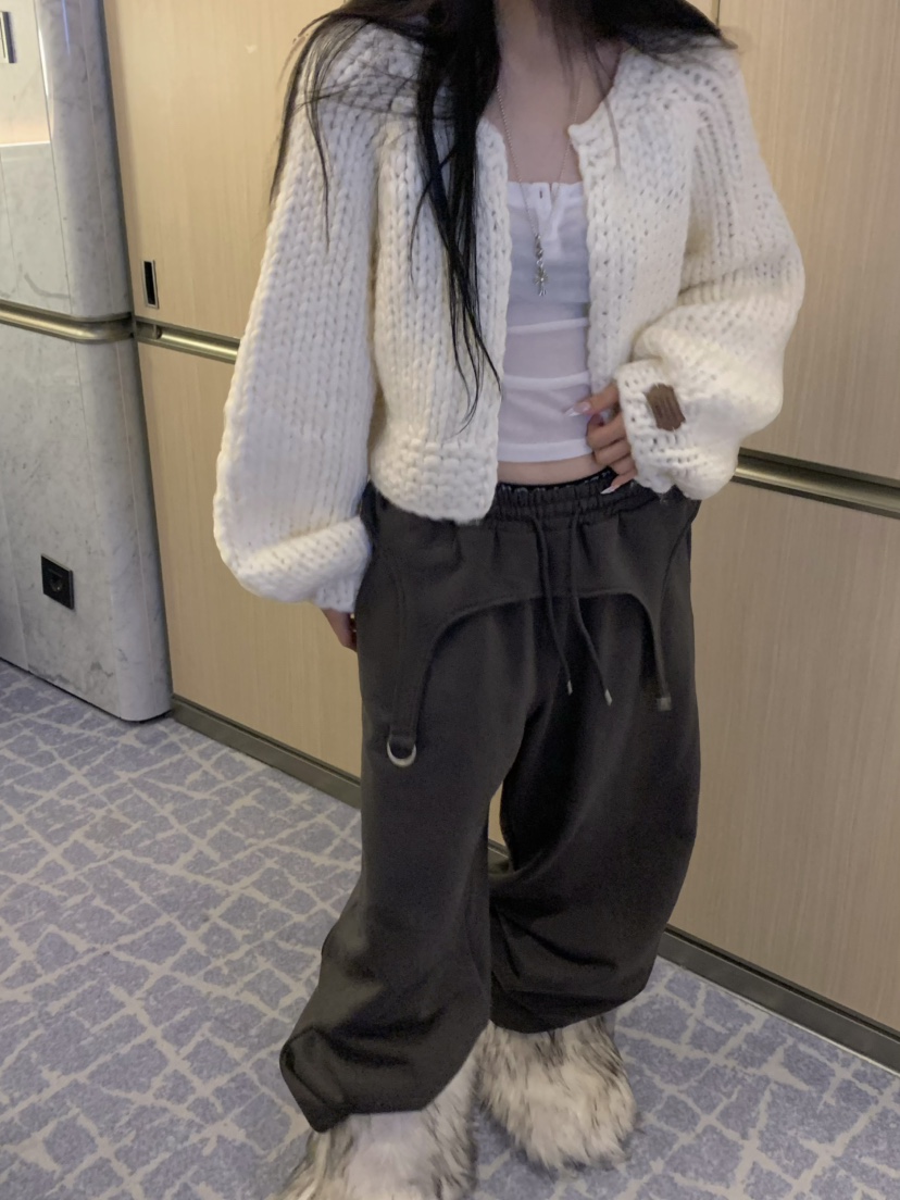 VIRKIN東大門㊣實拍女士新款熱賣25秋冬針織衫手工制作開衫VIRKIN針織衫