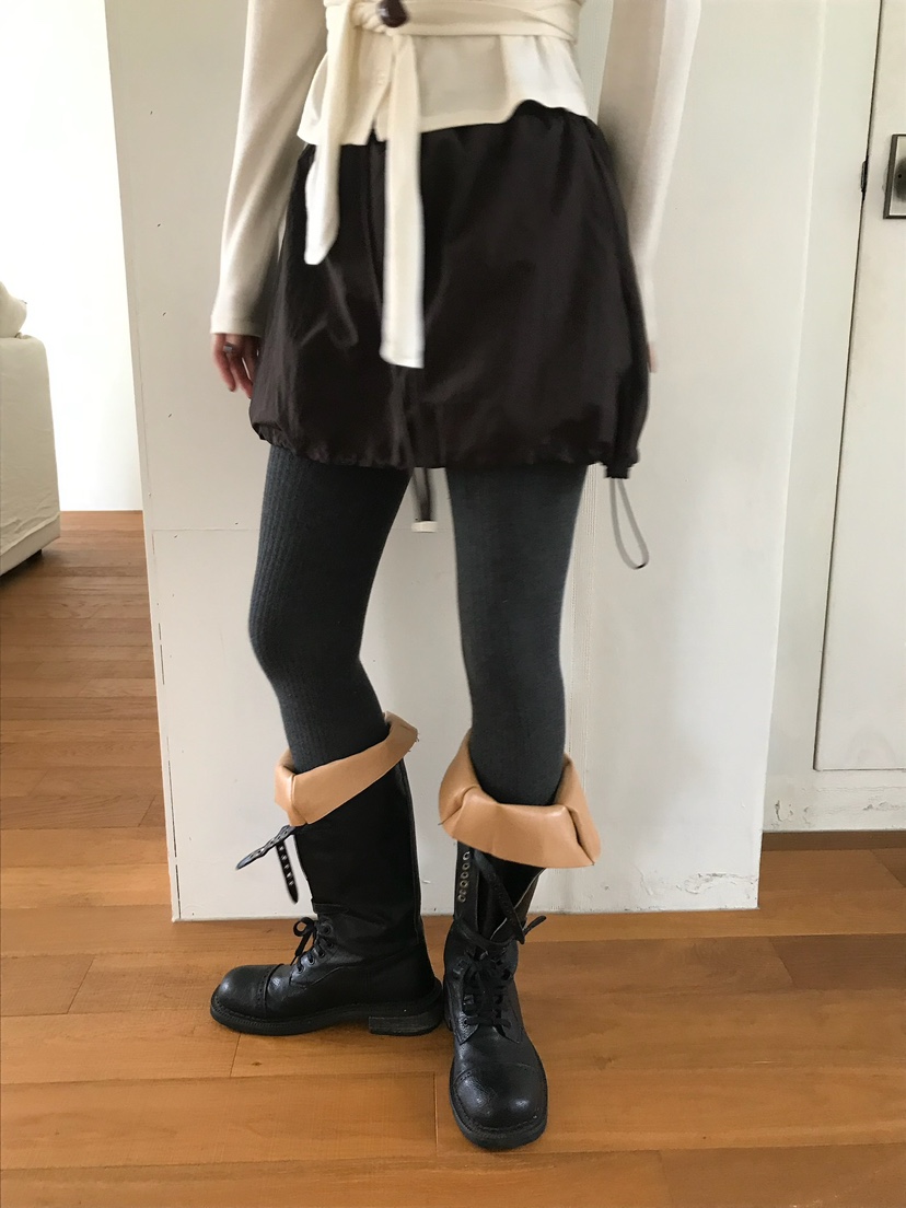 ESCHER東大門㊣實拍女士新品推薦熱賣休閑時尚25秋冬短裙連帽衫ESCHER短裙
