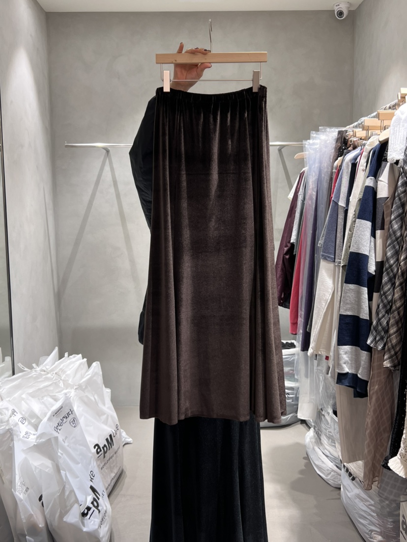 X-MOOD東大門㊣代購女士新品熱賣推薦時尚休閑真品長裙絲絨X-MOOD長裙