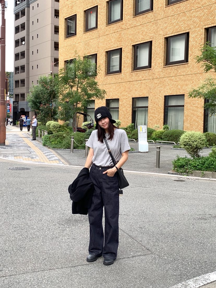 COURGETTE東大門㊣代購女士新品推薦人氣時尚休閑25秋冬牛仔褲COURGETTE牛仔褲