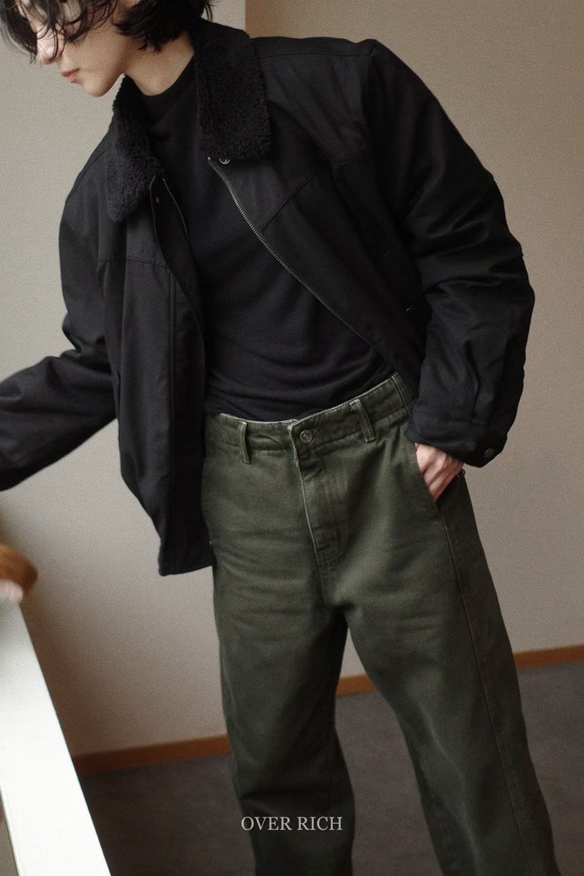 OVER RICH韓國代購㊣女士新品熱賣休閑人氣推薦真品25秋冬夾克OVER RICH夾克