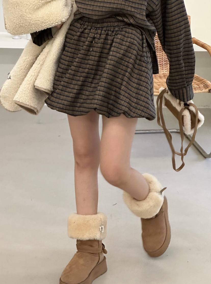 ZEROZERO東大門㊣代購女裝新品時尚休閑推薦真品職業短裙格紋ZEROZERO短裙