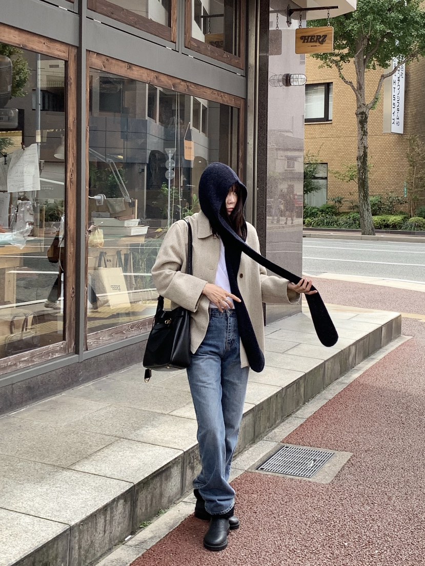 COURGETTE東大門㊣實拍女裝新款熱賣時尚25秋冬真品夾克羊毛COURGETTE夾克