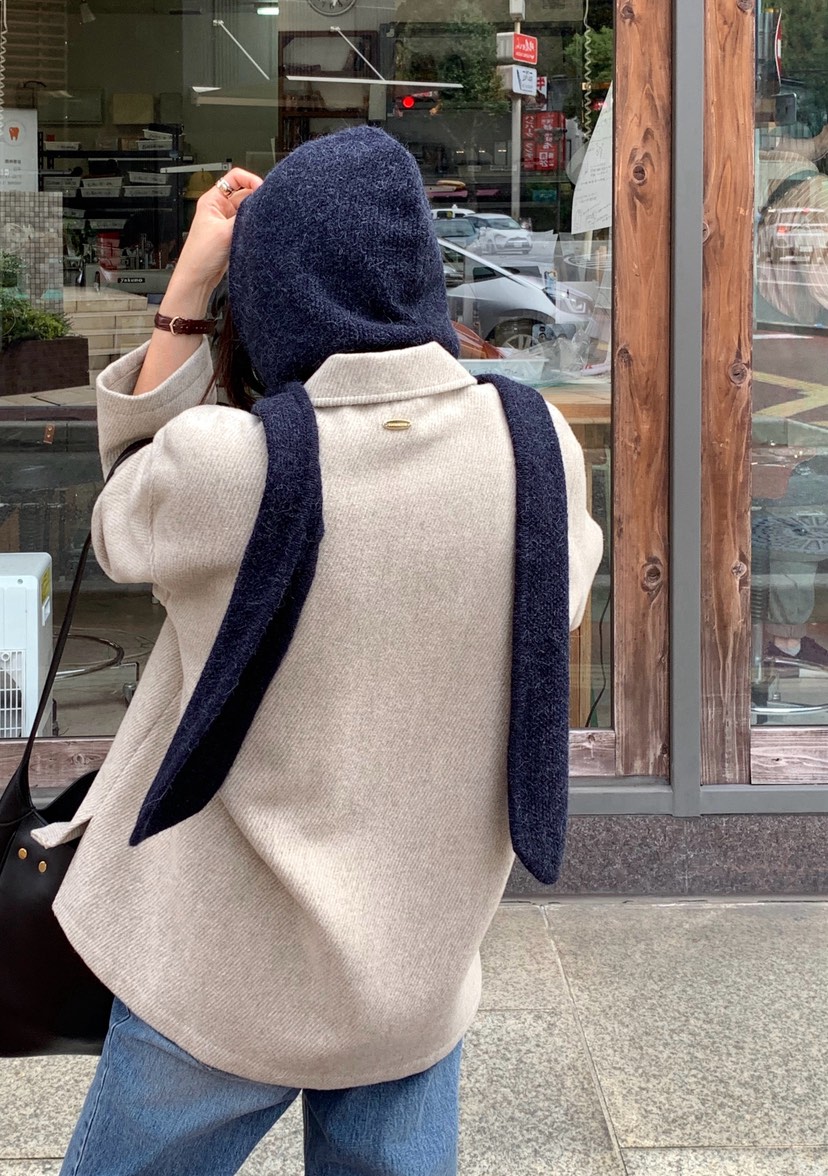 COURGETTE東大門㊣實拍女裝新款熱賣時尚25秋冬真品夾克羊毛COURGETTE夾克