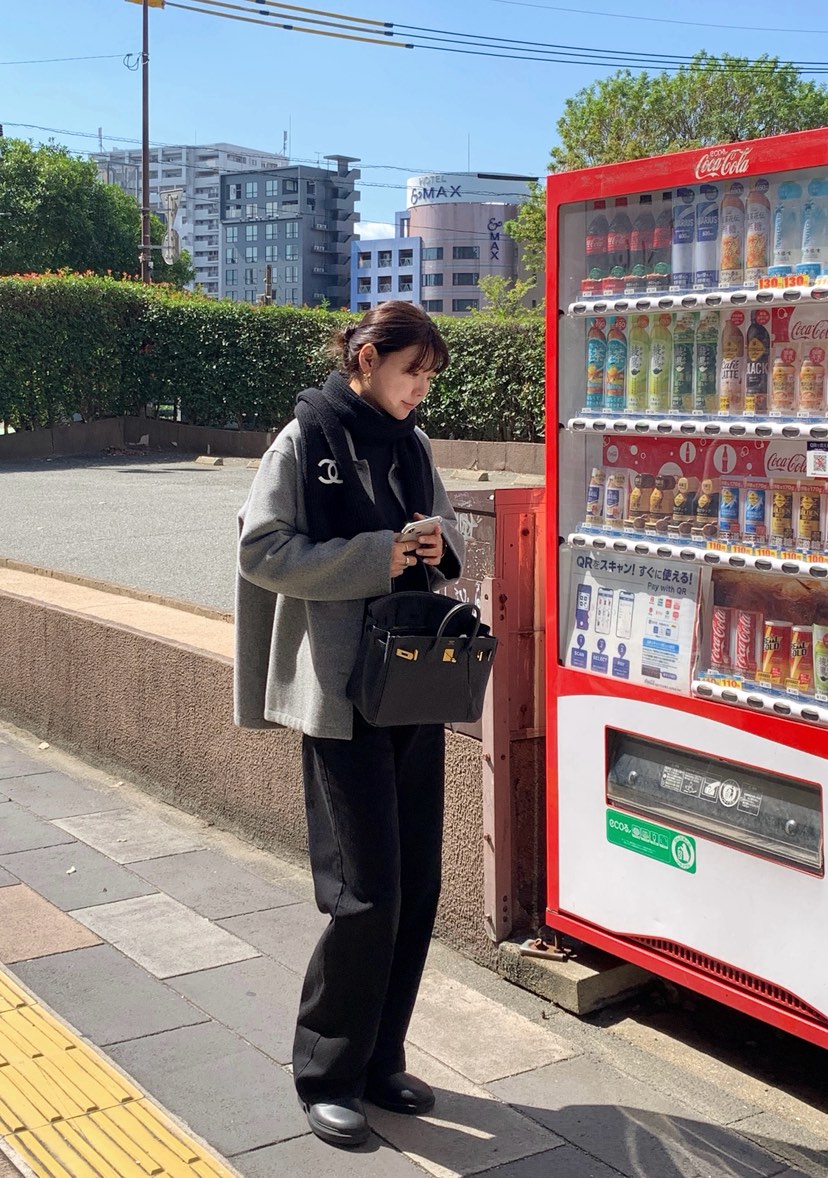 COURGETTE東大門㊣實拍女裝新款熱賣時尚25秋冬真品夾克羊毛COURGETTE夾克
