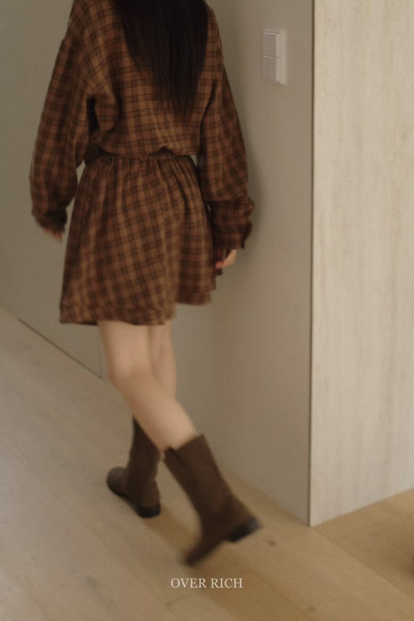 OVER RICH東大門㊣實拍女裝新款職業熱賣休閑推薦25秋冬連衣裙OVER RICH連衣裙