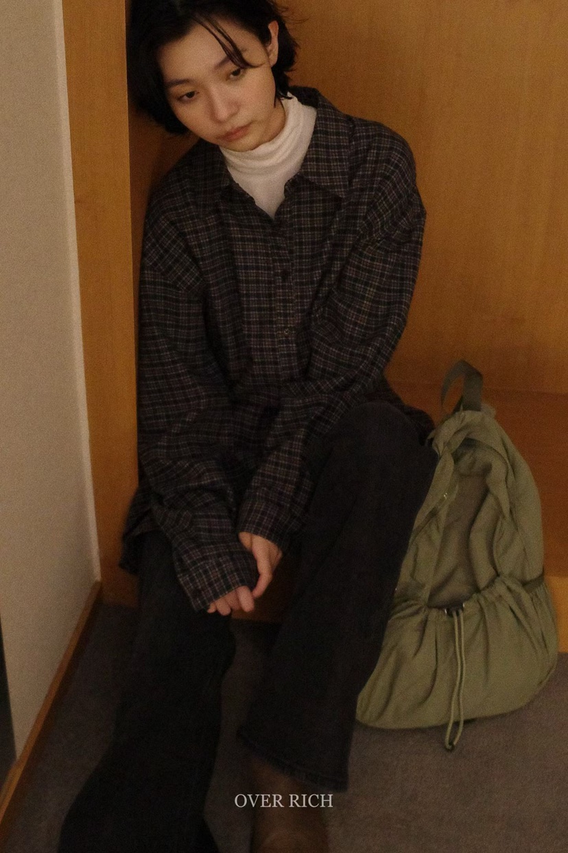 OVER RICH東大門㊣實拍女裝新款職業熱賣休閑推薦25秋冬連衣裙OVER RICH連衣裙