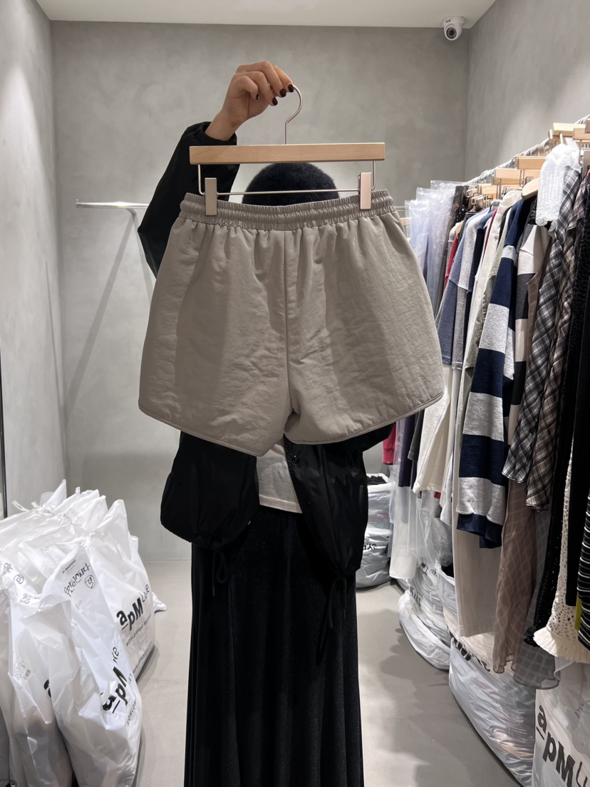 X-MOOD韓國代購㊣女士新款職業休閑25秋冬人氣熱賣真品短褲X-MOOD短褲