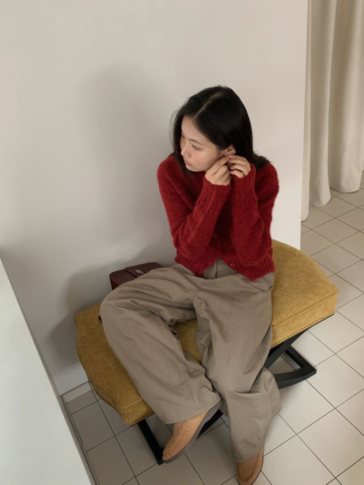 MARE韓國直郵㊣女士新款熱賣休閑人氣25秋冬針織衫羊駝毛開衫MARE針織衫
