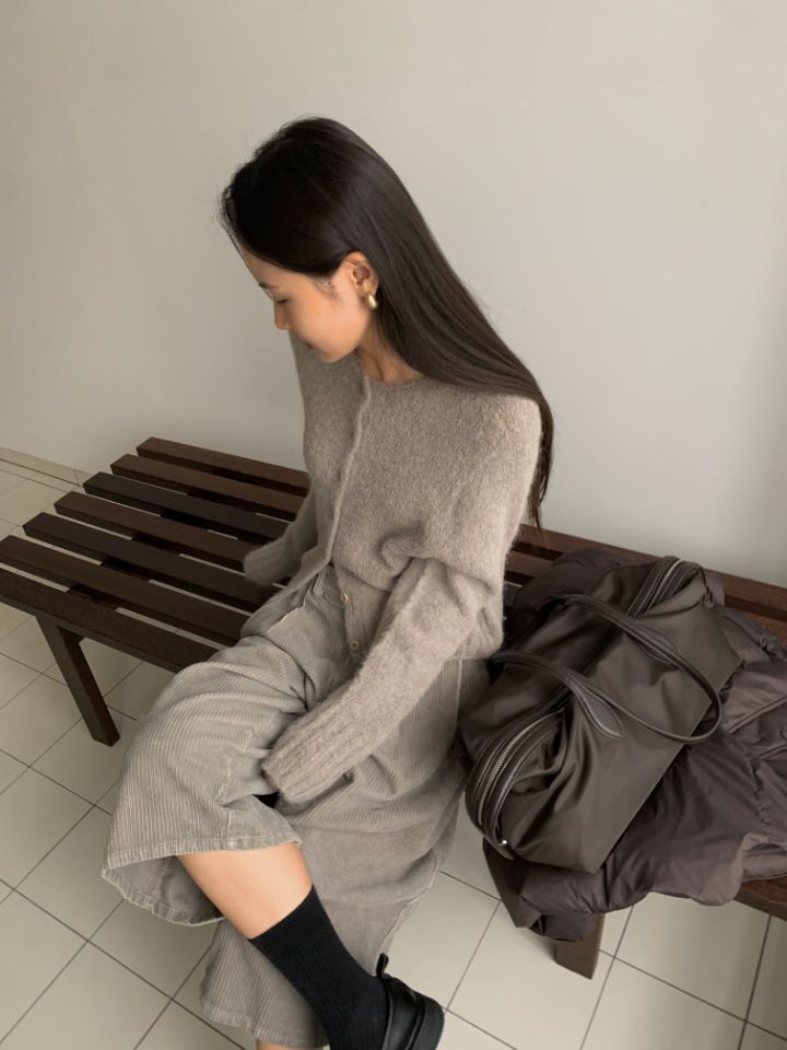 MARE韓國直郵㊣女士新款熱賣休閑人氣25秋冬針織衫羊駝毛開衫MARE針織衫