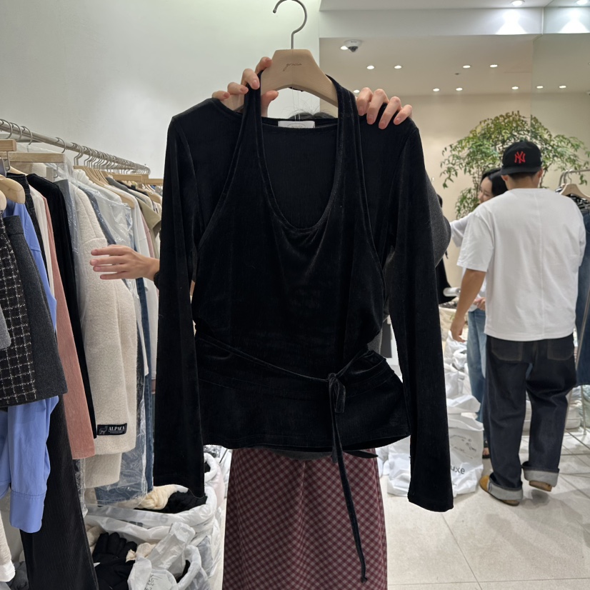 GRACIA韓國直郵㊣女裝新品職業休閑人氣真品吊帶背心不含內搭GRACIA吊帶/背心圖色3