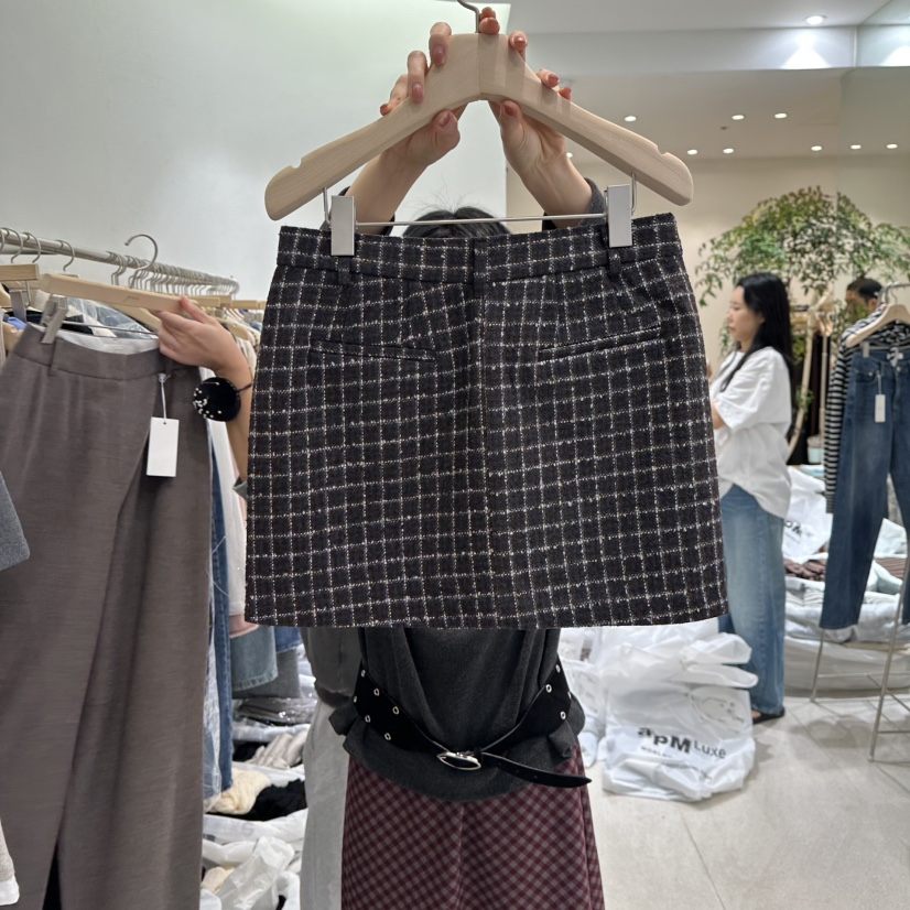 GRACIA韓國直郵㊣女士新款休閑推薦真品時尚職業人氣25秋冬短裙GRACIA短裙