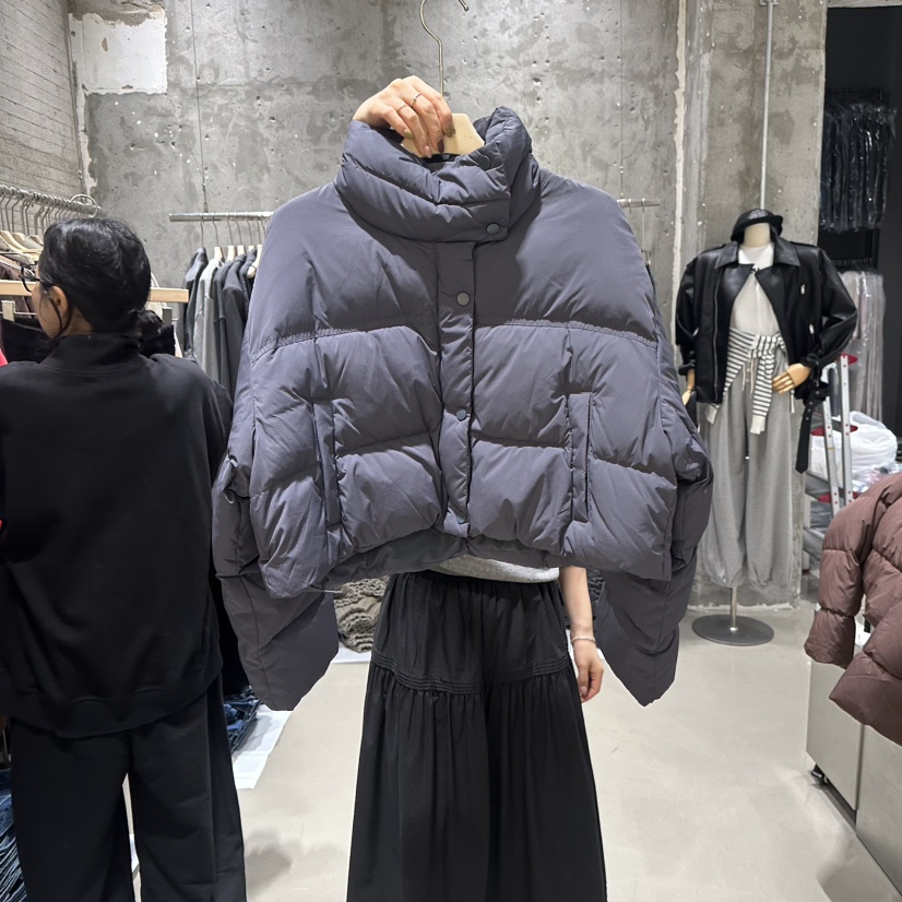 JUNI韓國代購㊣女裝新品休閑25秋冬職業真品人氣短款羽絨服my juni短款羽絨服圖色3