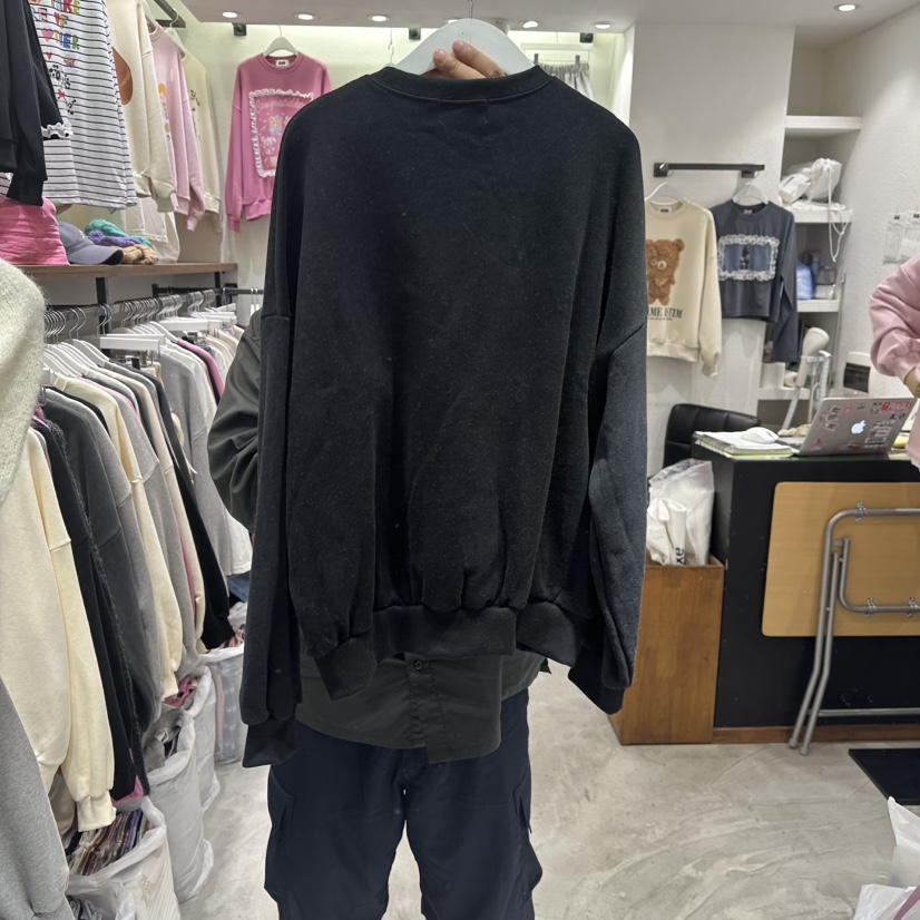 EVE東大門㊣代購女裝新品推薦人氣休閑真品熱賣25秋冬職業衛衣EVE衛衣