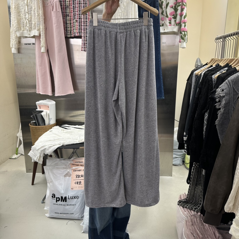 CORNER東大門㊣代購女裝新款休閑真品熱賣推薦25秋冬休閑褲毛圈CORNER.302休閑褲