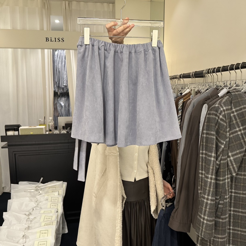 BLISS韓國代購㊣女士新品25秋冬推薦職業真品時尚熱賣人氣短裙BLISS短裙