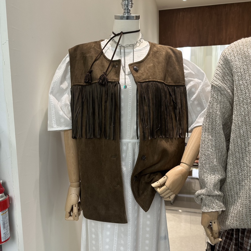 BUCKLE東大門㊣直郵女裝新品推薦25秋冬真品熱賣人氣職業馬甲BUCKLE馬甲圖色1