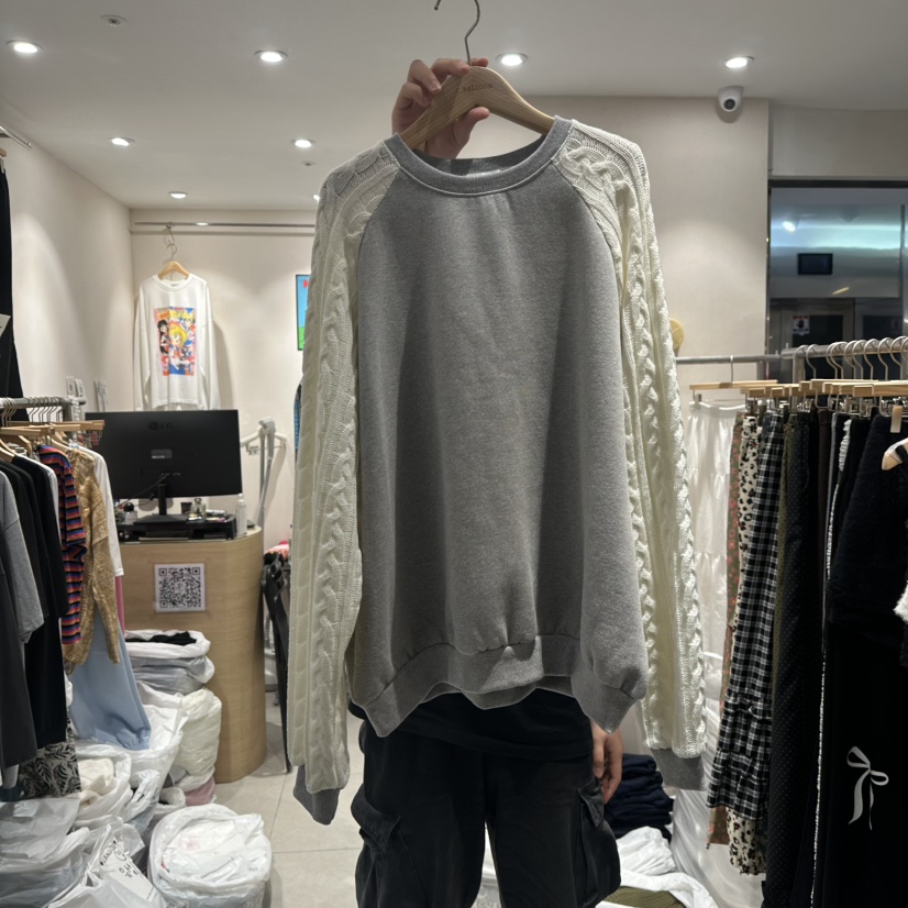 J.BALLOON韓國直郵㊣女裝新品熱賣休閑真品25秋冬職業衛衣J.BALLOON衛衣圖色2