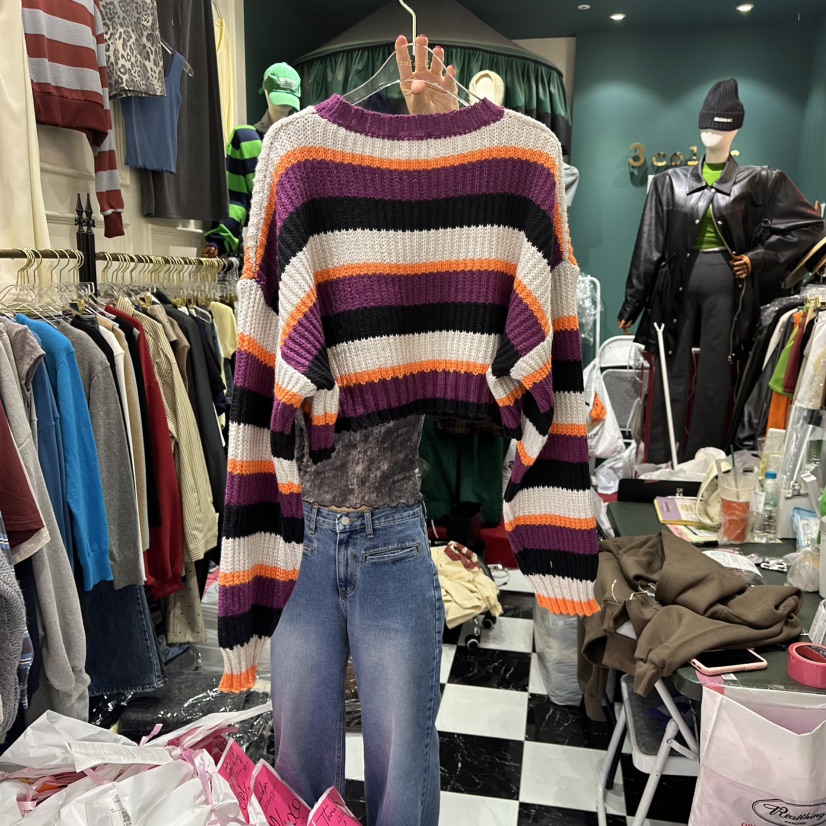 3COLOR韓國代購㊣女士新品職業毛衣Three color毛衣